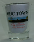 City Branded Themed 2oz Shot Glasses: Flint & Beecher MI